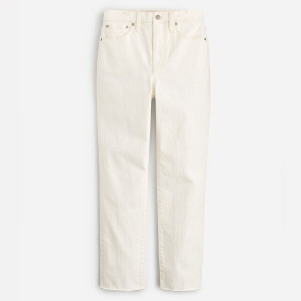 Madewell Perfect Vintage White Jeans (NWOT)